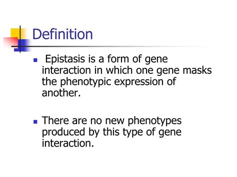 epitasi|Epitasis Definition & Meaning